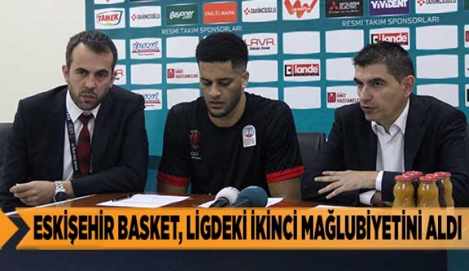 ESKİŞEHİR BASKET, LİGDEKİ İKİNCİ MAĞLUBİYETİNİ ALDI