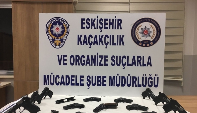 Eskişehir’de silah kaçakçılığı