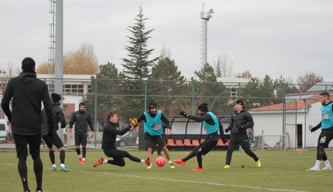 Eskişehirspor taktik çalıştı