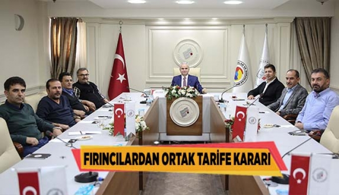 FIRINCILARDAN ORTAK TARİFE KARARI