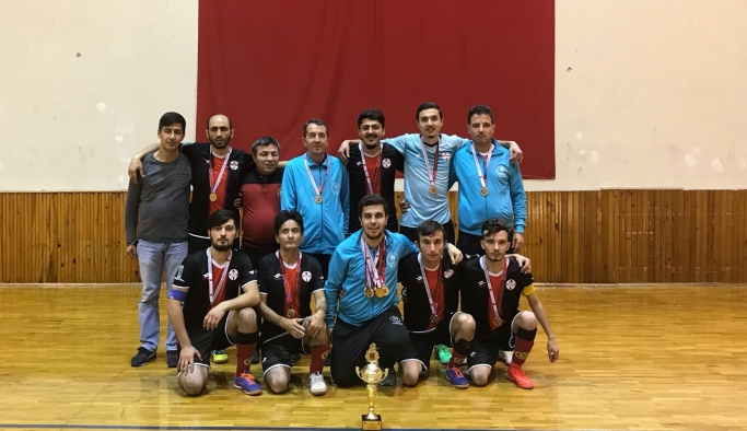 Görme engelliler futsal takımı şampiyon oldu