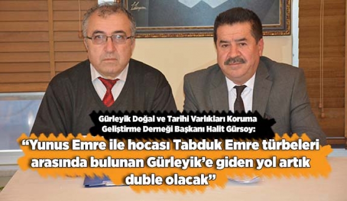 Gürleyik’e giden yol artık duble olacak