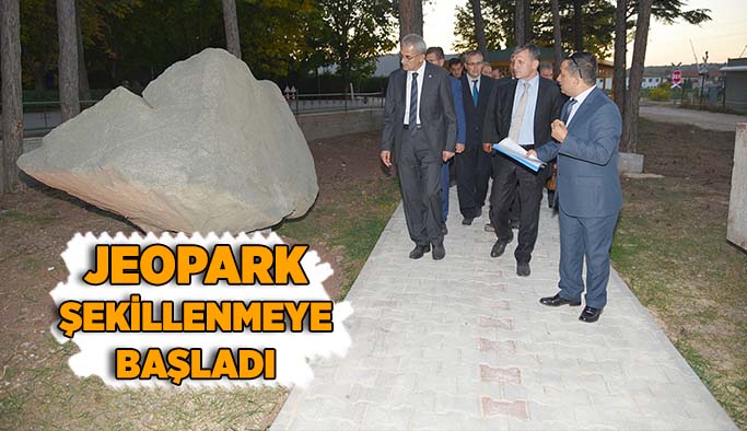 Jeopark Şekillenmeye Başladı