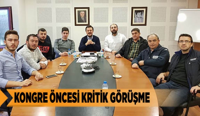 KONGRE ÖNCESİ KRİTİK GÖRÜŞME