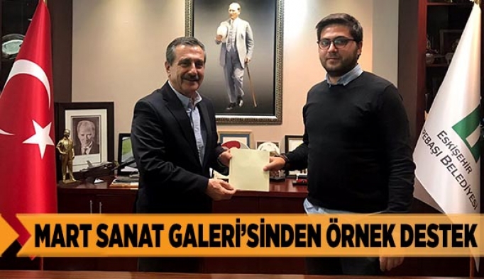 MART SANAT GALERİ’SİNDEN ÖRNEK DESTEK