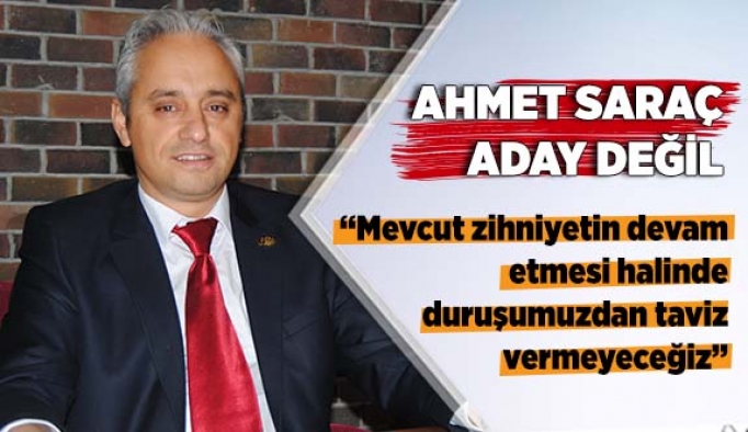 Mevcut zihniyetin devam etmesi halinde duruşumuzdan taviz vermeyeceğiz