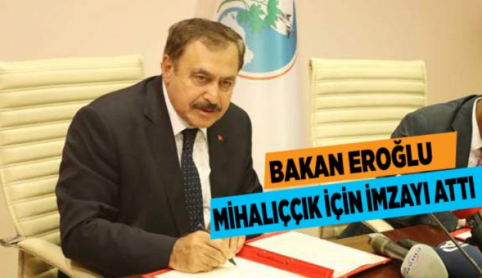 MİHALIÇÇIK’TA 7500 DEKAR TARIM ARAZİSİ SUYA KAVUŞACAK