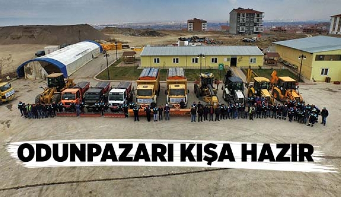 Odunpazarı kışa hazır