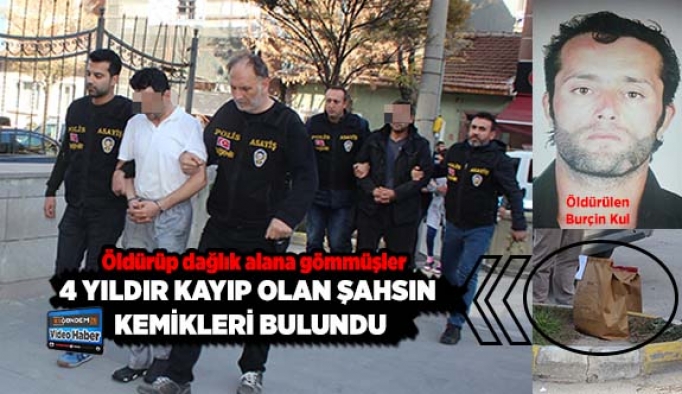 Öldürüp dağlık alana gömmüşler