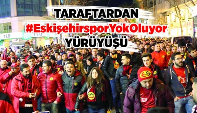 TARAFTARDAN İSYAN YÜRÜYÜŞÜ