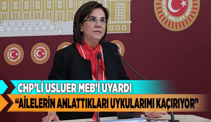 USLUER: “AİLELERİN ANLATTIKLARI UYKULARIMI KAÇIRIYOR”