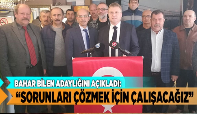 BAHAR BİLEN LOKANTACILAR ODASI İÇİN KOLLARI SIVADI