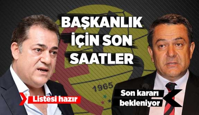 BAŞKANLIK İÇİN SON SAATLER