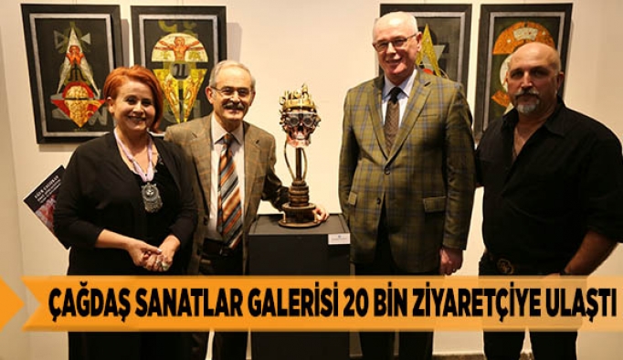 Çağdaş Sanatlar Galerisi 20 bin ziyaretçiye ulaştı