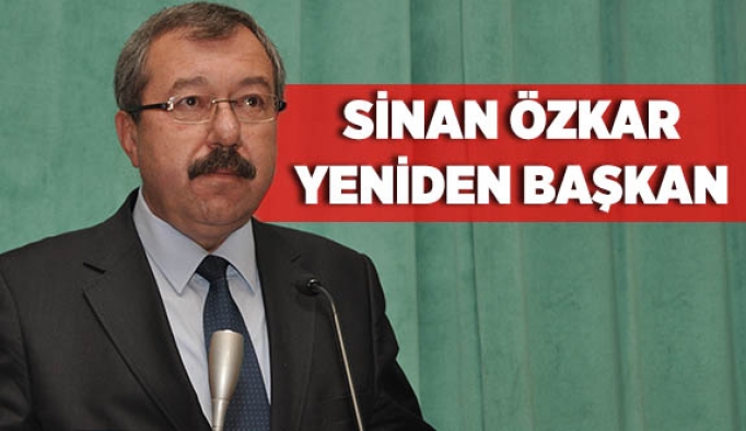 CHP İL BAŞKANI YENİDEN SİNAN ÖZKAR OLDU