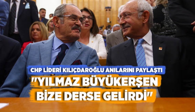 CHP LİDERİ KILIÇDAROĞLU ANILARINI PAYLAŞTI