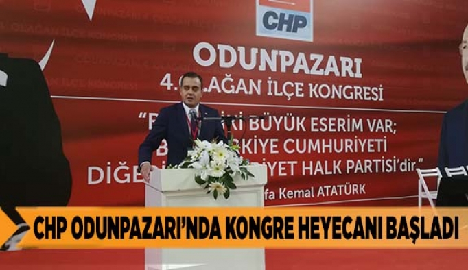 Chp Odunpazarı'nda kongre heyecanı başladı