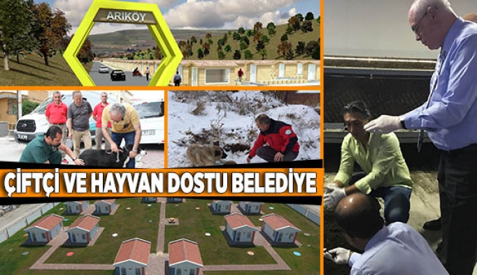 Çiftçi ve hayvan dostu belediye