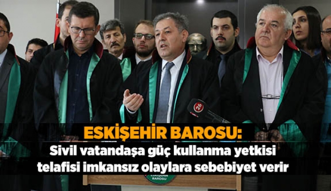 ESKİŞEHİR BAROSU'NDAN KHK UYARISI