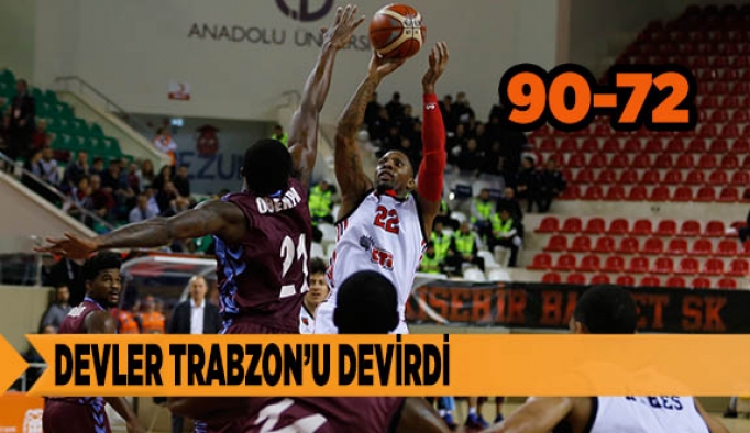 ESKİŞEHİR BASKET TRABZON'U RAHAT GEÇTİ