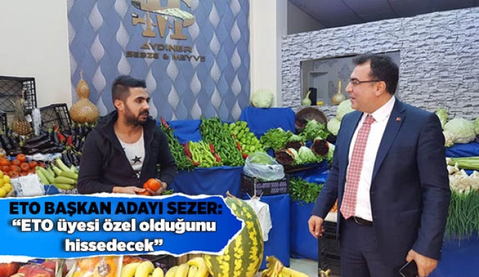 ETO ÜYESİ ÖZEL OLDUĞUNU HİSSEDECEK