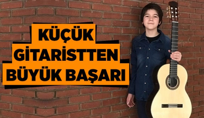 Küçük gitaristten büyük başarı