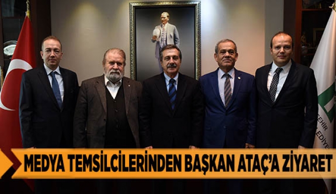 MEDYA TEMSİLCİLERİNDEN BAŞKAN ATAÇ’A ZİYARET