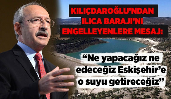 NE YAPACAĞIZ NE EDECEĞİZ ESKİŞEHİR’E O SUYU GETİRECEĞİZ