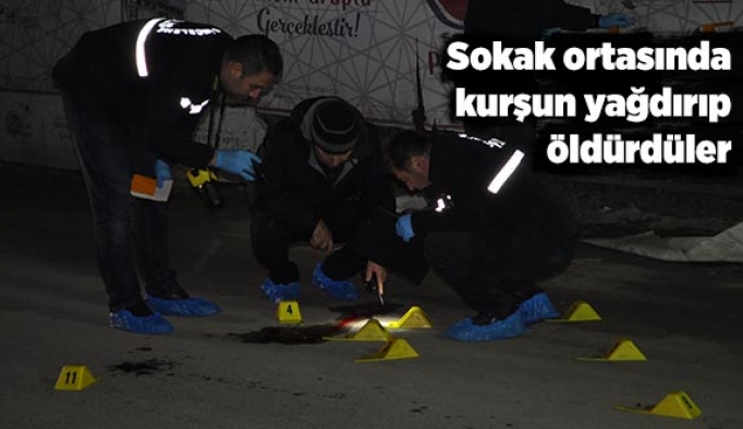 Sokak ortasında kurşun yağdırıp öldürdüler