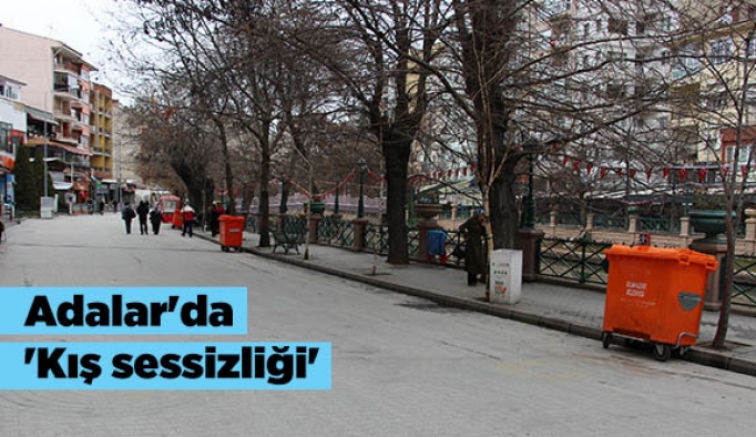 Adalar'da 'Kış sessizliği'