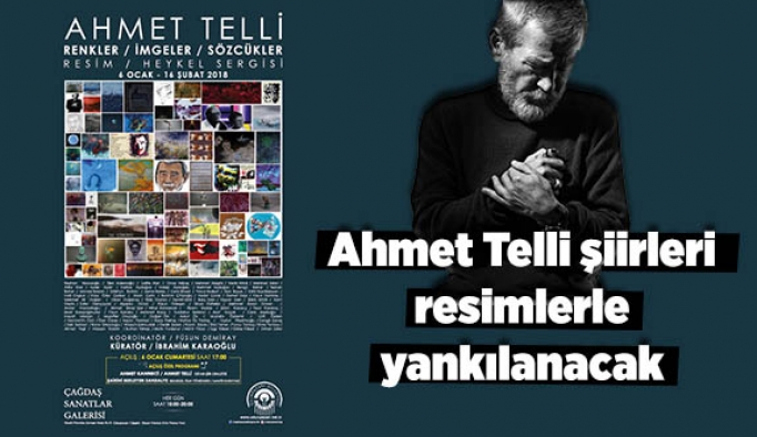 Ahmet Telli şiirleri resimlerle yankılanacak