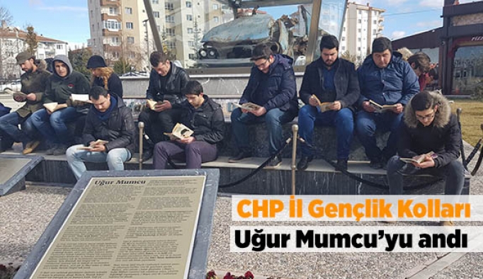 CHP Eskişehir İl Gençlik Kolları Uğur Mumcu’yu andı