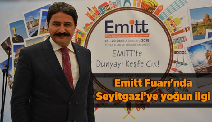 Emitt Fuarı'nda Seyitgazi’ye yoğun ilgi