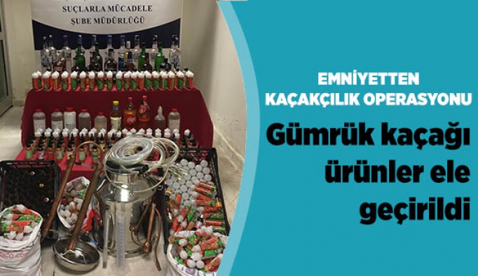 Eskişehir'de gümrük kaçağı ürünler ele geçirildi