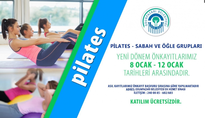 Odunpazarı'nda pilates dersleri başlıyor