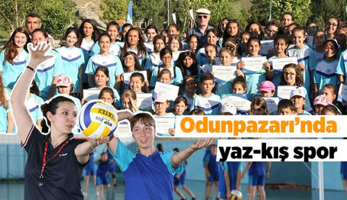 Odunpazarı’nda yaz-kış spor