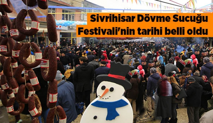 Sivrihisar Dövme Sucuğu Festivali'nin tarihi belli oldu