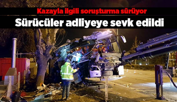 Sürücüler adliyeye sevk edildi