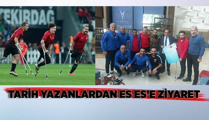 TARİH YAZANLARDAN ES ES’E ZİYARET