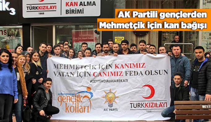 AK Partili gençlerden Mehmetçik için kan bağışı
