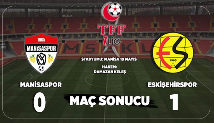 Eskişehirspor 3 puanın sahibi oldu