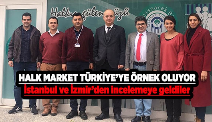 HALK MARKET TÜRKİYE’YE ÖRNEK OLUYOR
