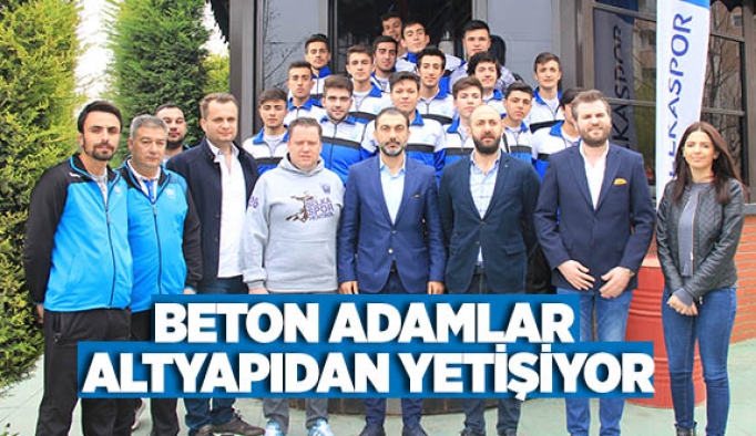 BETON ADAMLAR ALTYAPIDAN YETİŞİYOR