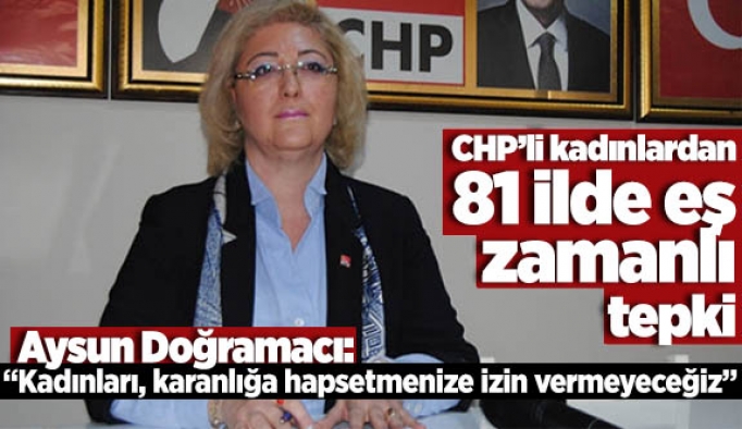 Doğramacı: Kadınları karanlığa hapsetmenize izin vermeyeceğiz