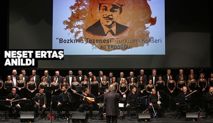 ESMEK NEŞET ERTAŞ’I MUHTEŞEM BİR KONSER İLE ANDI