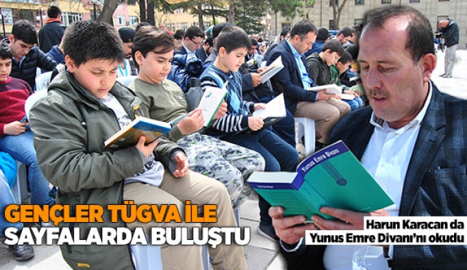 GENÇLER TÜGVA İLE SAYFALARDA BULUŞTU