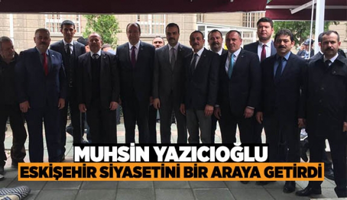 MUHSİN YAZICIOĞLU ESKİŞEHİR'DE DUALARLA YAD EDİLDİ