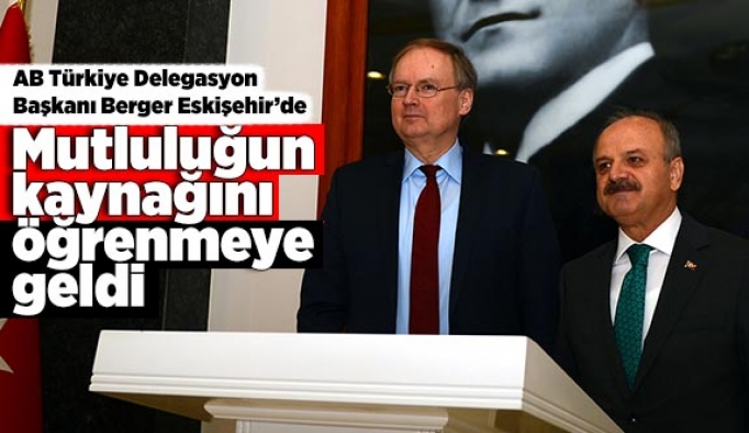 Mutluluğun kaynağını öğrenmeye geldi