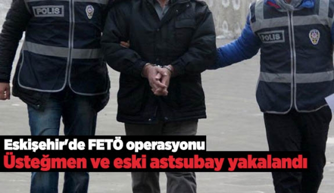 Üsteğmen ve eski astsubay üstçavuş yakalandı