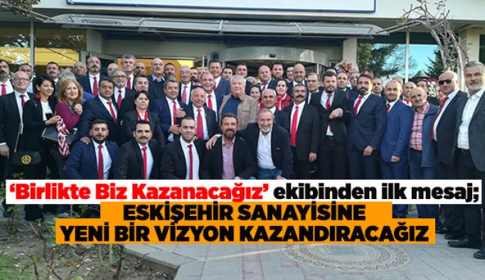 BİRLİKTE BİZ KAZANACAĞIZ EKİBİNDEN İLK MESAJ